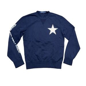 Polo Ralph Lauren Jasper John's Mind/Mirror Navy Sweater Men's Size Small *RARE*